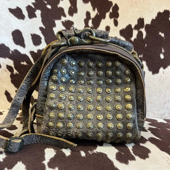 FRYE SMALL STUDDED CROSSBODY - Picture 2 of 9